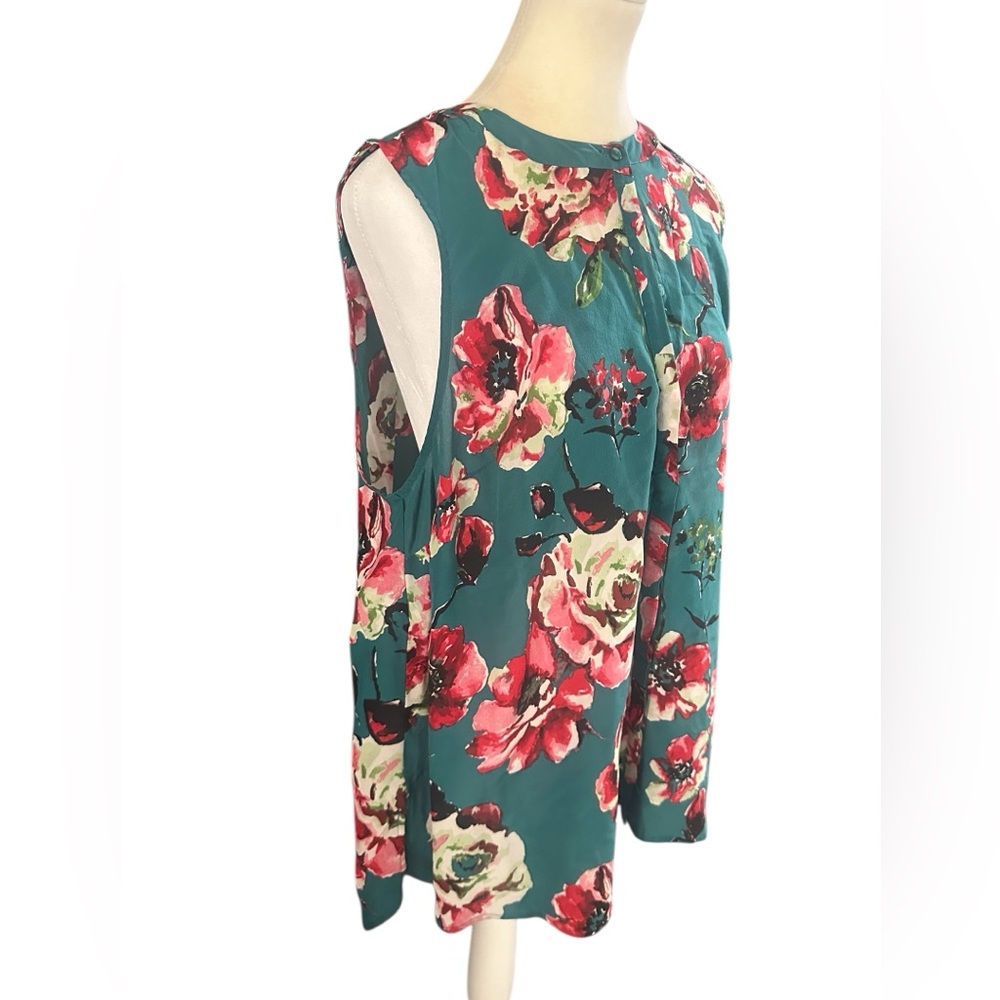Lucky‎ Brand Floral Blouse Womens Plus 1X - Picture 3 of 6